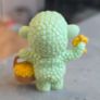 Gentle Heart Lamb Cousin Sheep Bear Carebear Mini Figure 1983-1984 Kenner A.G.C Image 2