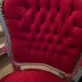 Antique style pink princess chair Image 4