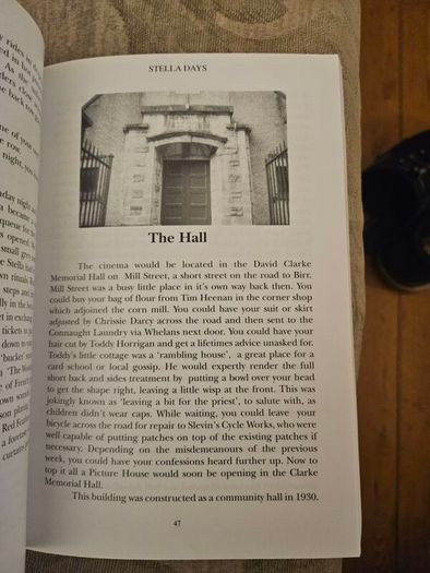 Stella Days 1957-1967. The Life And Times Ofa Ruralirish Cinema. By Michael Doorley. Signed First Edition Paperback In Good Condition.  See Photos For Same.