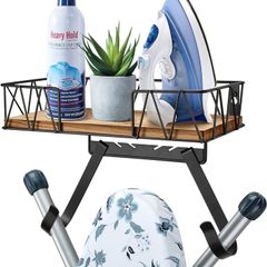 NEW SALE | Ironing Board Hanger Wall Mount - Laundry Room Iron and Ironing Board Holder