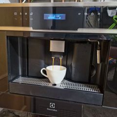 built in coffee machine