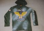 Boys Hooded Long Sleeve Tee, like new