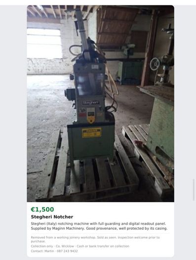 Workshop Machinery