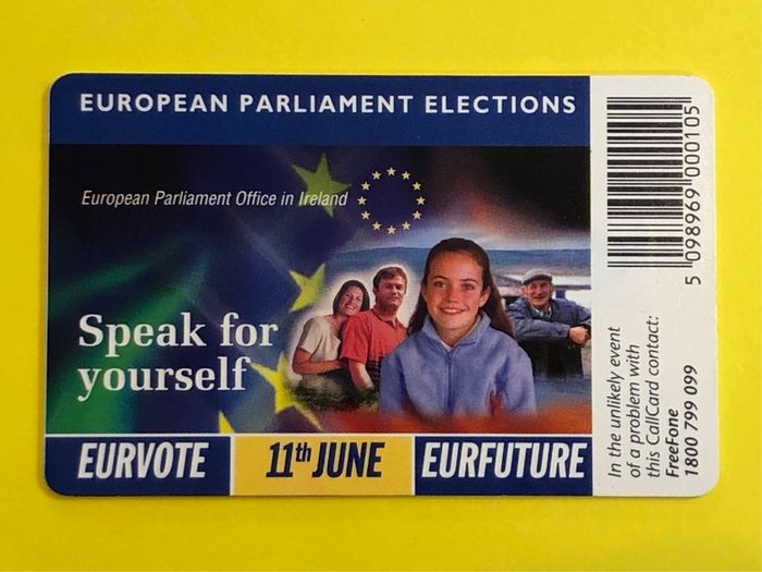 Callcard 1237 European Parliament