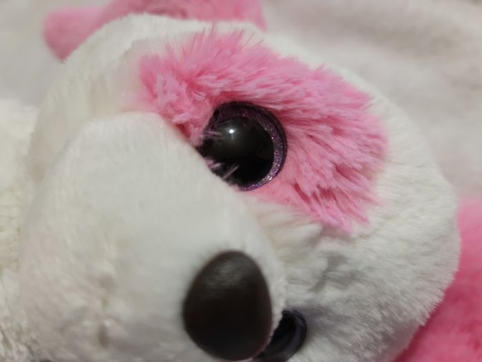 Pink Sparkle Glitter Eyes Puppy Brand New Aurora World Only Available in the USA