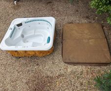Big outdoor Jacuzzi