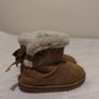 Warm Lined Brown Suede Boots Image 3