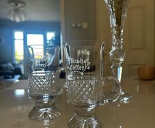 Galway crystal coffee set