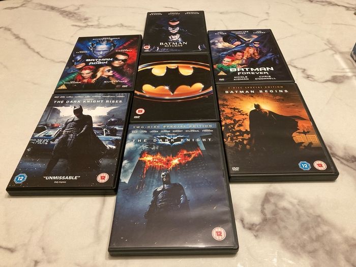 Batman 1989 - 2012 Movie Collection