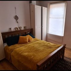 Double Bed, Solid Wood, Mattress Included