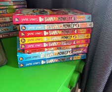 Bunny vs Monkey Books