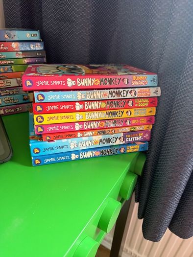 Bunny vs Monkey Books