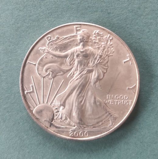 10x 1oz Silver American Eagle Coin
