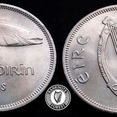 [#2358] - Ireland 1959 | Irish 2s | Irish Florin | Salmon | KM.15a | MS
