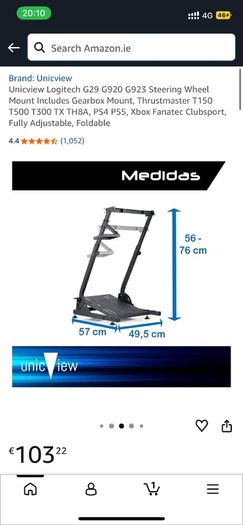 Thrustmaster T300+Pedals+Stand