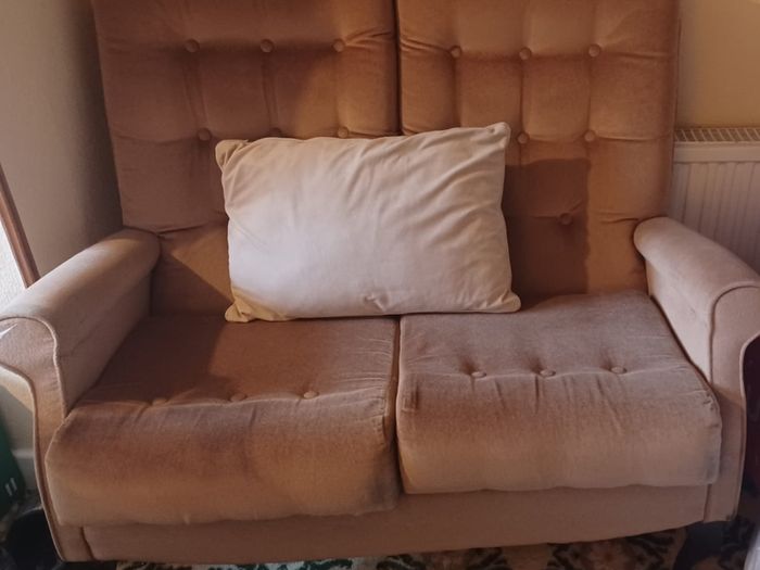 Sofa and headboard