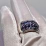 Sterling silver ring with Tanzanite Image 9