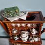 Rare Collectible Royal Albert 'Old Country Roses' Large Welsh Dresser Teapot by Cardew Design Image 5
