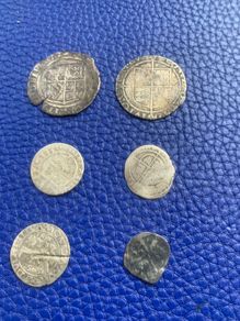 Silver Hammered Coins