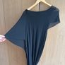 Vanessa Bruno drapy black dress size 1 (UK 10) Image 6
