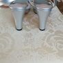 Silver  sandals ladies NEW size 39 Image 3