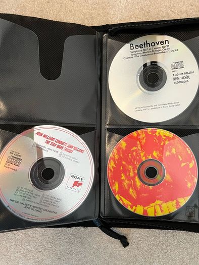 33 x CD collection plus binder