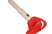 Replacement Key for Yamaha Motorcycles YH35R (Red, Magnetic)
