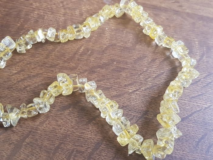Citrine necklace