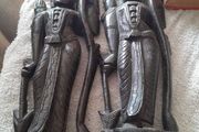 a pair of original figures