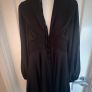 Shien Black Chiffon Dress Image 2