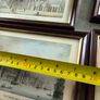 Set of  4 small framed pictuer of  Dublin different scenes. Image 2