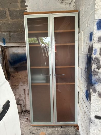 Large Storage Press with Shelves