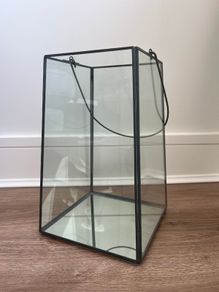 The White Company Mirrored Candle Lantern