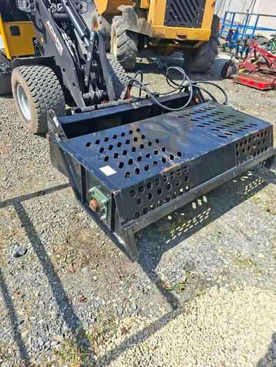 Stone rake bucket