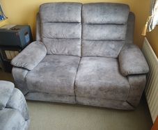 2 Seater Recliner & Chair