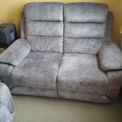 2 Seater Recliner & Chair
