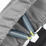 Unused Fitness Trampoline with Handrail. Foldable, 102 cm Image 5