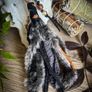 Fantasy Hairwrap Dreadwrap with a Leather Bead and Trinkets Cosplayh Image 2