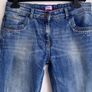 Girls F&F Blue Skinny Jeans Age 12-13 (158cm) Stud Detail Stretch Denim Image 8