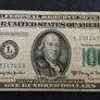 USA 1950-E Hundred Dollar Bill 100 San Francisco US Federal Reserve Franklin Note Image 4