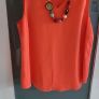 DUNNES coral layered cami top Sz L (Fit 12-16UK) Image 2