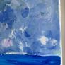 Original Abstract Painting Seascape Minimalist Contemporary irish  Art Image 3