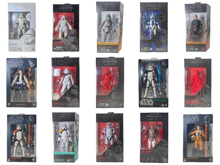 Star Wars Black Series Hasbro Action Figures