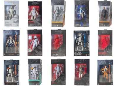 Star Wars Black Series Hasbro Action Figures