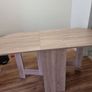 Light Oak Drop-Leaf Table Image 3