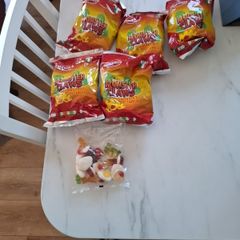 Crisps and sweets