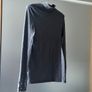 Stradivarius grey long sleeve top size S Image 9