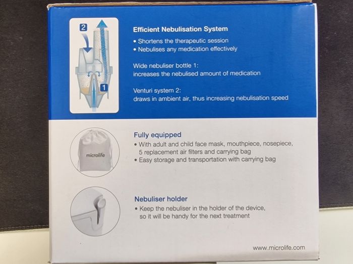 Microlife NEB 200 Compressor Nebuliser (Brand New & Unused)