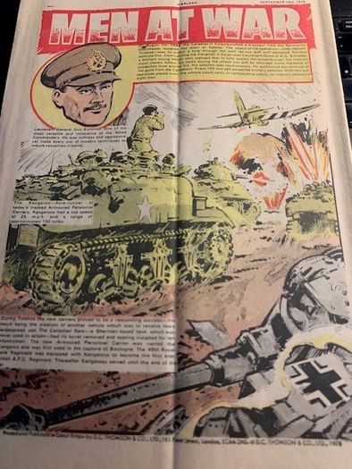 Warlord Comics x 10- Issues 175,179, 184,185,186,197,203,204, 205,208,- Jan 28th 1978- Sept 16th 1978 DC Thomson- Vintage UK Comics