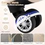 28 Inch Large Hard Shell Luggage Lightweight ABS with 4 Spinner Wheels Business Trip Trolley Case Suitcase (Beige) Image 9